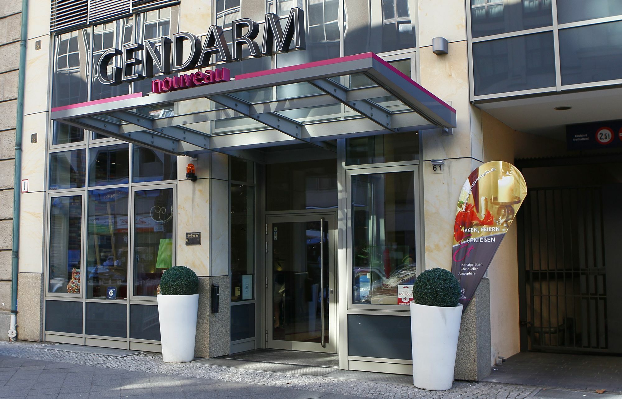 Hotel Gendarm Nouveau Berlijn Buitenkant foto